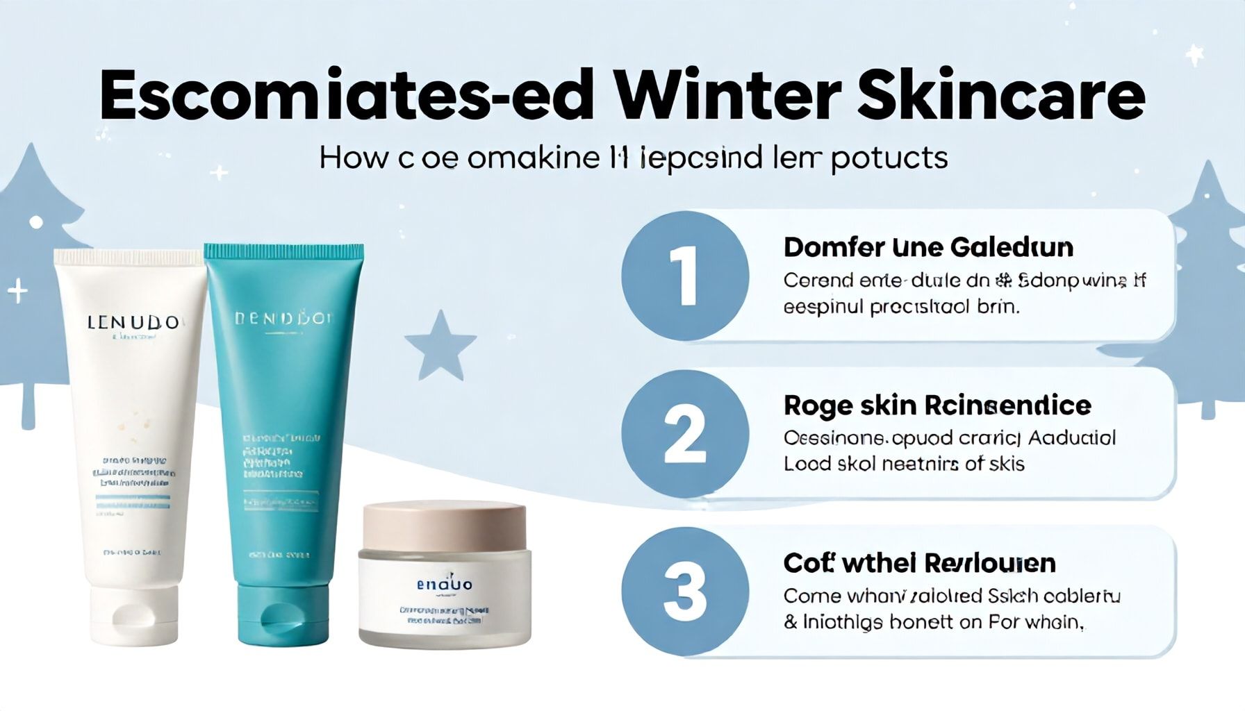 مستحضرات الشتاء الأساسية التي ينصح بها الخبراء هذا العام