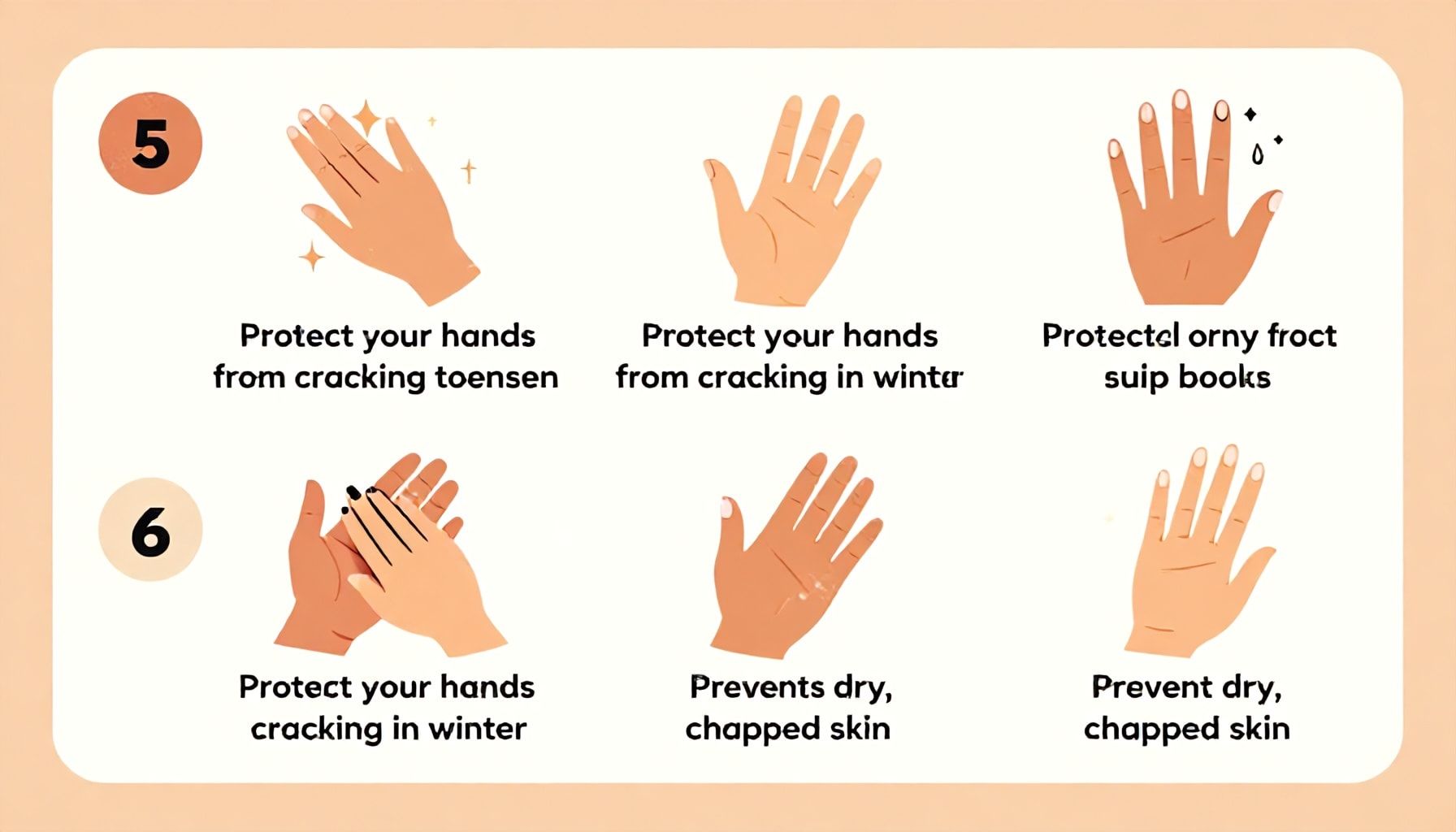 5 طرق فعالة لحماية يديك من التشقق في فصل الشتاء