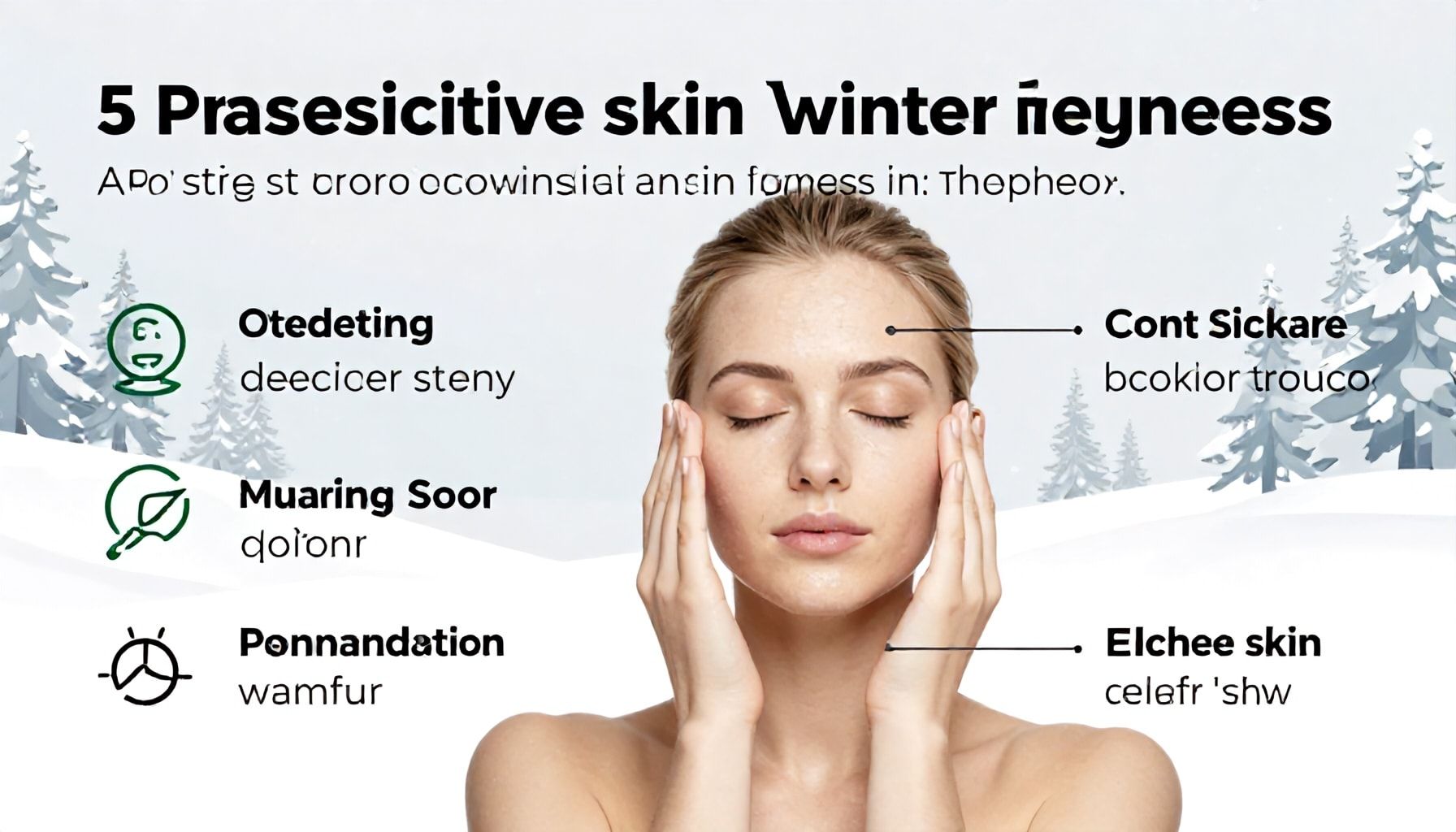 5 نصائح ذهبية لحماية البشرة الحساسة من جفاف الشتاء في الخليج