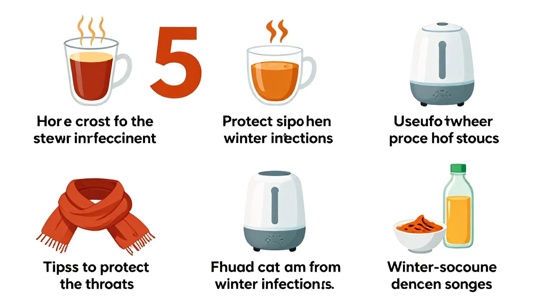 5 نصائح فعالة لحماية الحلق من العدوى الشتوية