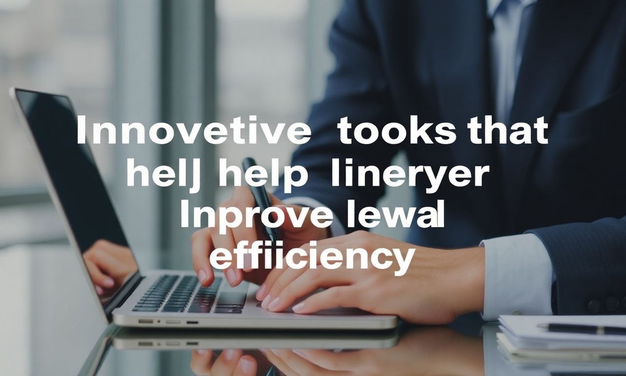 أدوات مبتكرة تساعد المحامين على تحسين كفاءتهم القانونية